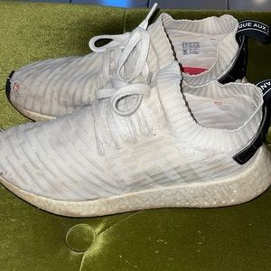 Adidas NMD All White - Size 10